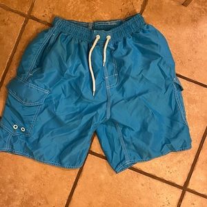 Blue swim trunks medium